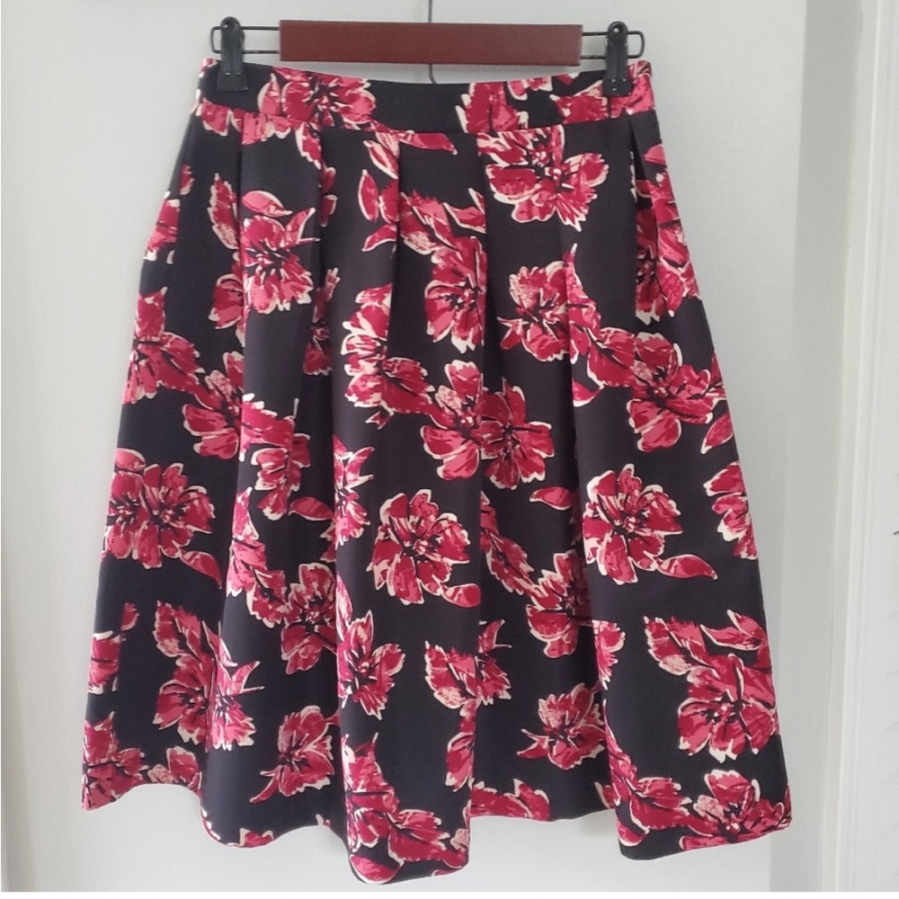 Forever 21 Floral Midi Skirt